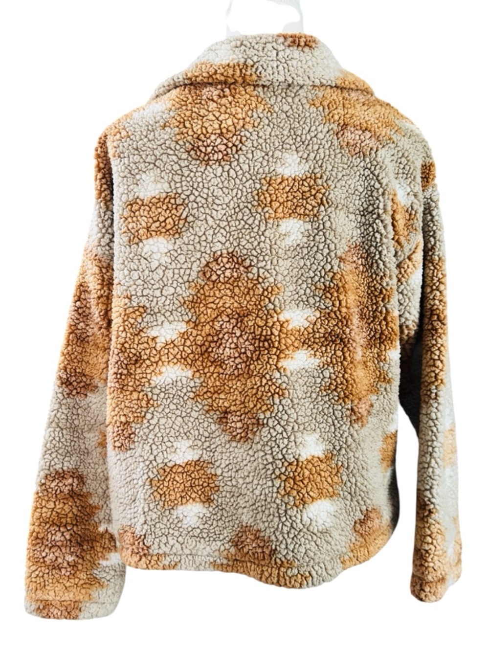 Altar'd State Tan and Cream Teddy Jacket - Picture 5 of 7